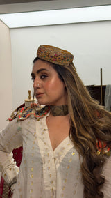 Ivory boho tunic