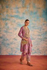 Hamsa kalidar kurta set