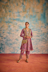 Hamsa kalidar kurta set