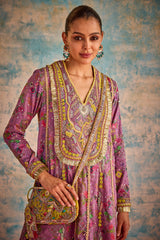 Hamsa kalidar kurta set