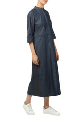 Blue Denim Shirt Dress