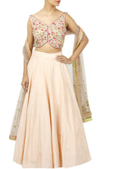 Blush Pink Lehenga Set