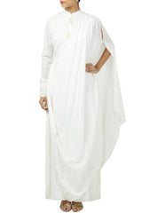 Ivory Drape Kurta