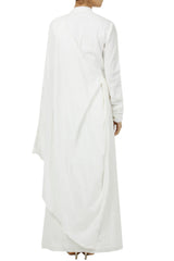 Ivory Drape Kurta