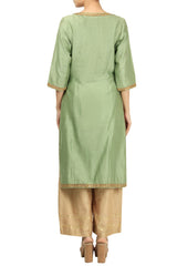 Olive Green Kurta Set