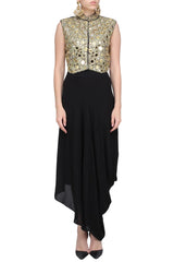 Black Mirror Short Jacket And Skirt