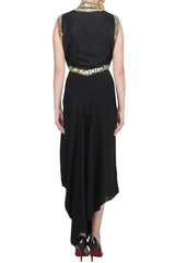 Black Mirror Short Jacket And Skirt