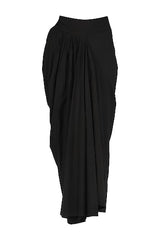 Maroon Layered Embroidered Tunic Set