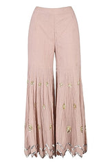 Pink Angrakha Kurta & Gharara Set