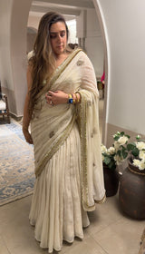 Ruh mul chandehri lehenga set