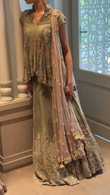 Mint green Jodha