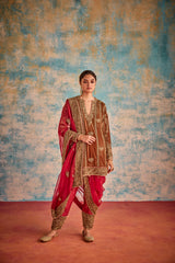 Embroidered short Kurta