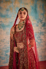 Embroidered Bridal Lehenga set