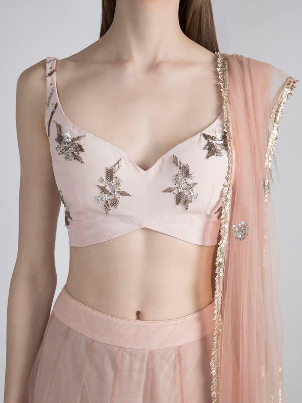 Pink Lehenga Choli