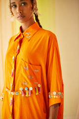 Orange Tunic Set